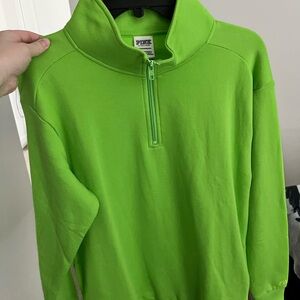 PINK Victoria's Secret Women’s Neon Green Sweater